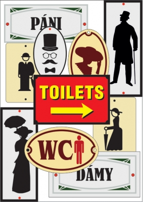 WC a jiné "dveřníky"