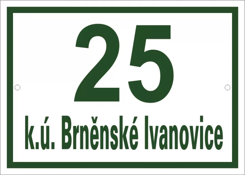 číslo evidenční Brno C.BR.3