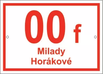 číslo orientační Brno C.BR.4