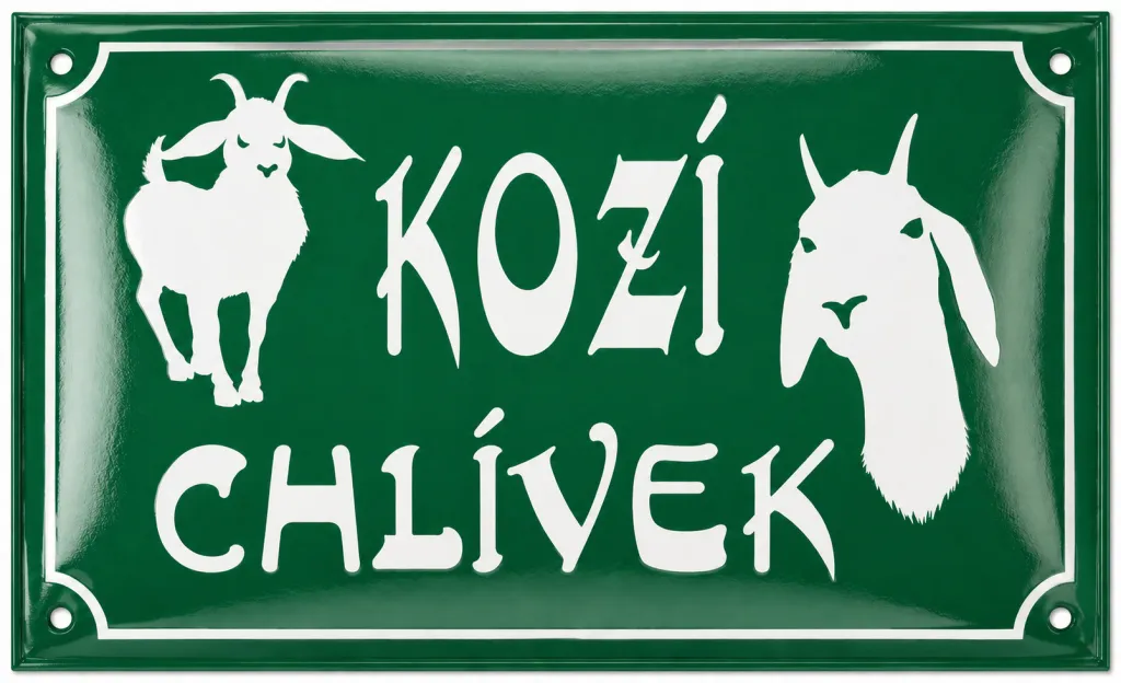 Smaltovaná cedule Dar pro 4