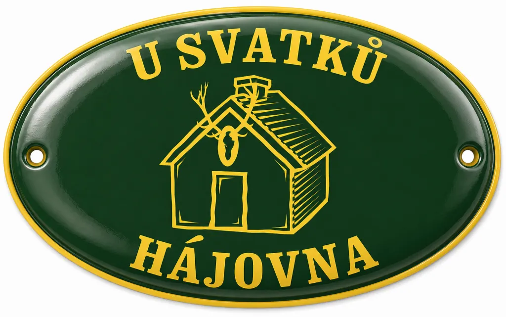 Smaltovaná cedule Dar pro 20 ovál