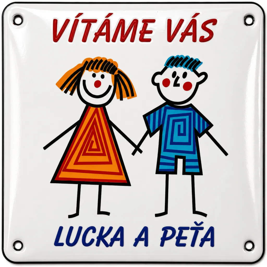 Smaltovaná cedule Dar pro 25