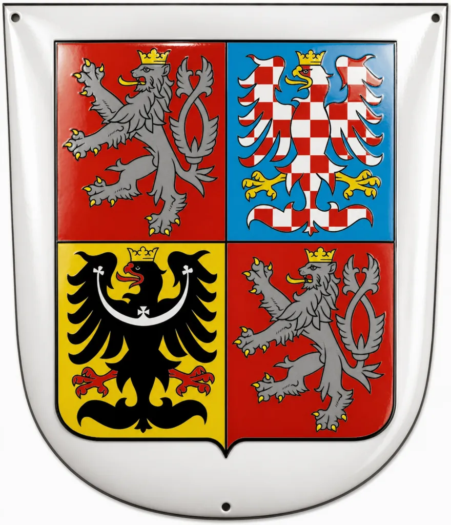 smaltovaná cedule O-znak 12