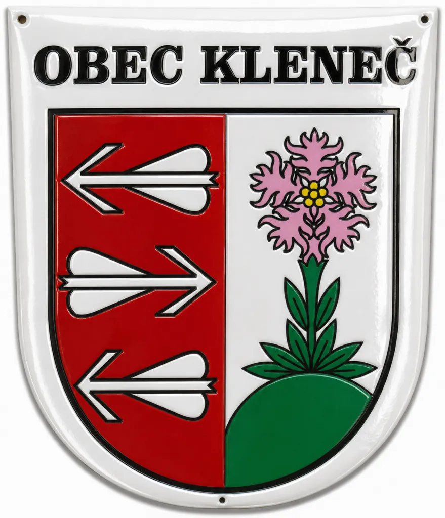 smaltovaná cedule O-znak 10