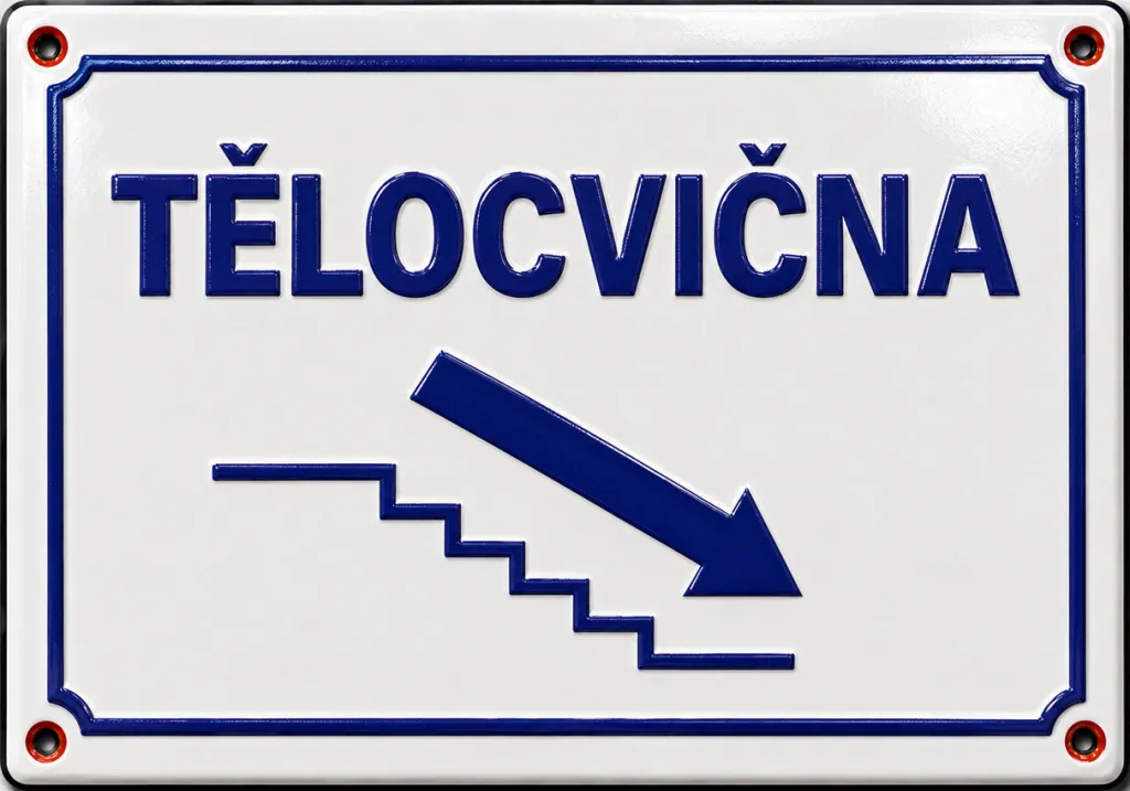 Smaltovaná cedule S-firma 8