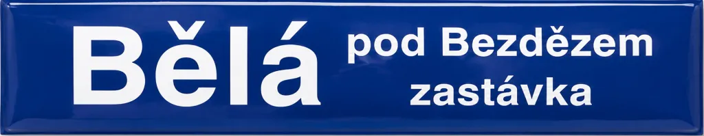 Smaltovaná cedule S-dop 8