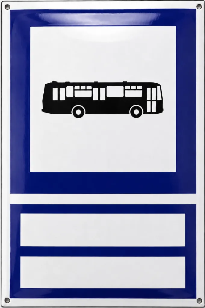 Smaltovaná cedule S-dop 2