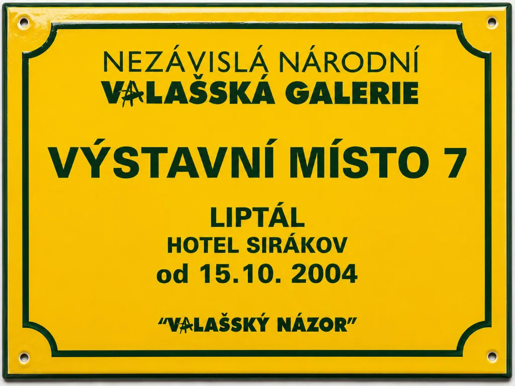Smaltovaná reklama S-reklam 13