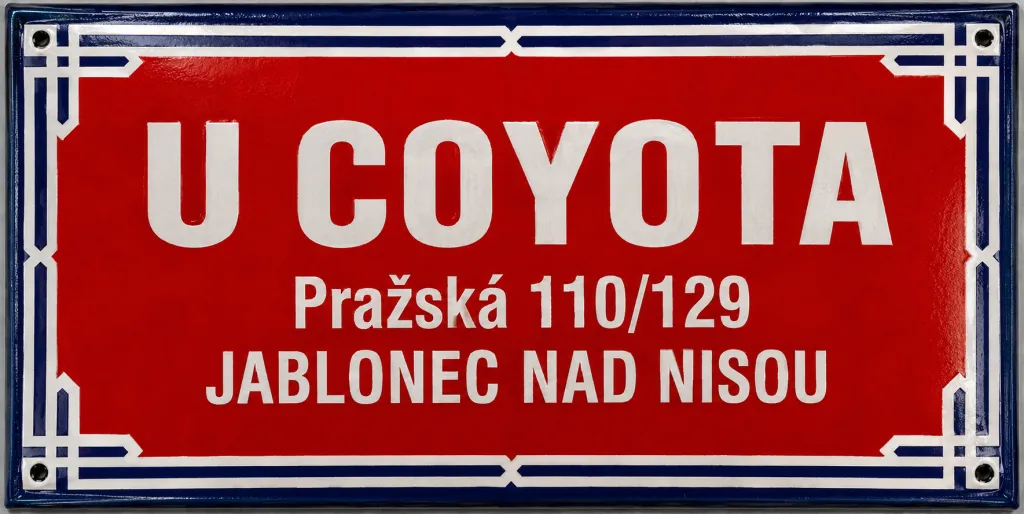 Smaltovaná reklama S-reklam 20